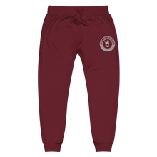 Load image into Gallery viewer, Maroon LogoUnisex fleece sweatpants