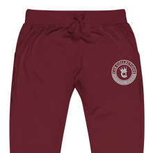 Load image into Gallery viewer, Maroon LogoUnisex fleece sweatpants