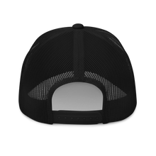 Load image into Gallery viewer, Black/White Forever Moneyvated Trucker Cap (embroridered)