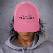 Load image into Gallery viewer, Pink Forever MONEYVATED Trucker Cap
