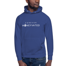 Load image into Gallery viewer, Royal Blue Forever MONEYVATED Unisex Hoodie