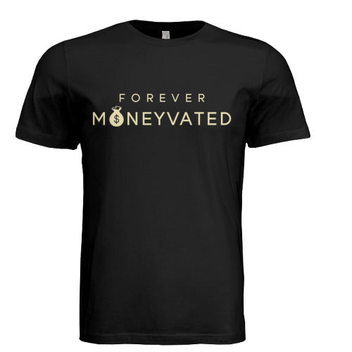 Black Forever Moneyvated Tee