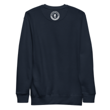 Load image into Gallery viewer, Navy Blue Embroidered Unisex Premium Sweatshirt
