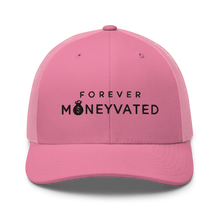 Load image into Gallery viewer, Pink Forever MONEYVATED  Trucker Cap
