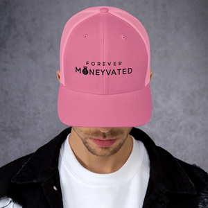 Pink Forever MONEYVATED  Trucker Cap