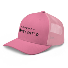 Load image into Gallery viewer, Pink Forever MONEYVATED  Trucker Cap
