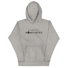 Load image into Gallery viewer, Gray Forever MONEYVATED Unisex Hoodie
