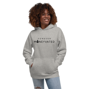 Gray Forever MONEYVATED Unisex Hoodie