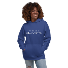 Load image into Gallery viewer, Royal Blue Forever MONEYVATED Unisex Hoodie
